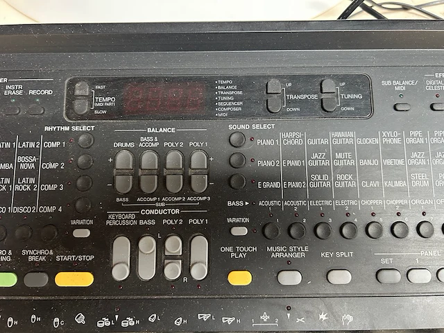 Keyboard technics, kn400 - afbeelding 5 van  7