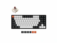 Keychron k2 draadloos bluetooth/usb mechanisch gaming toetsenbord 84 rgb led-toetsen qwerty versie 2 - afbeelding 1 van  4