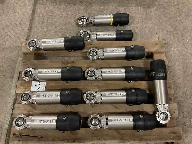 Keystone f257 pneumatische vlinderklep (11x) - afbeelding 1 van  4