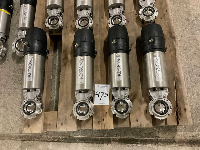 Keystone f257 pneumatische vlinderklep (11x) - afbeelding 2 van  4