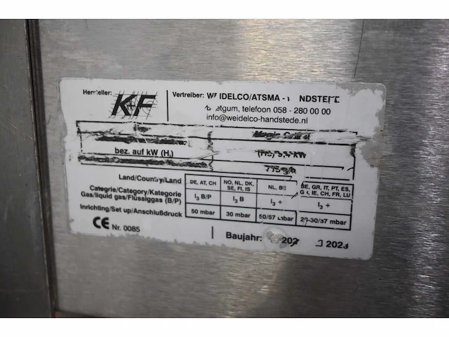 Kf magic grill 2 gas bbq - afbeelding 4 van  4