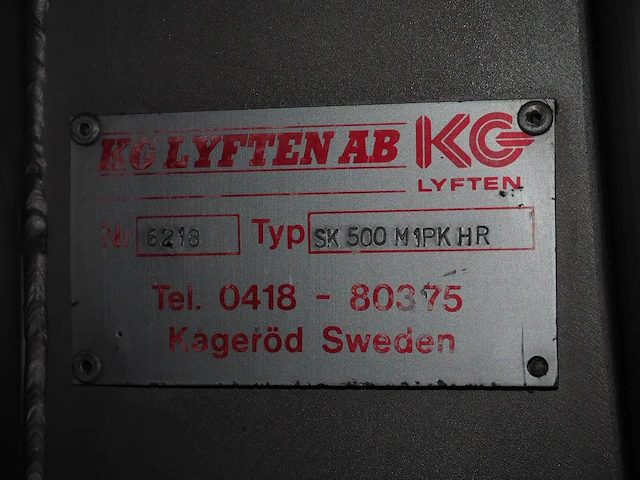 Kg lyften ab - afbeelding 3 van  11