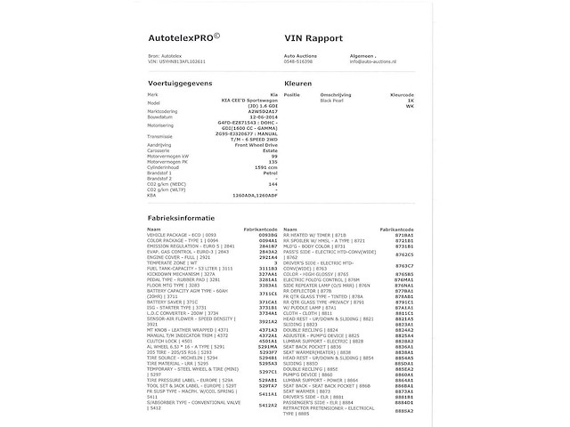 Kia ceed sportswagon 1.6 gdi executiveline 2014, 1-xrt-90 - afbeelding 25 van  28