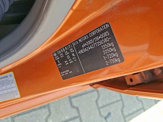 Kia picanto 1.0 bling 2007 | 39-xh-vs - afbeelding 10 van  18