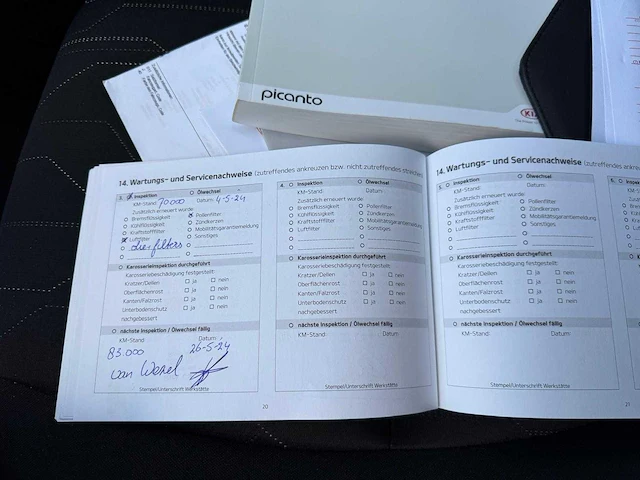 Kia picanto 1.0 cvvt eco.plusl. airco g-068-jz - afbeelding 16 van  24