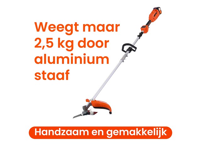 Kibani - bosmaaier met accu 2 in 1 - afbeelding 8 van  8