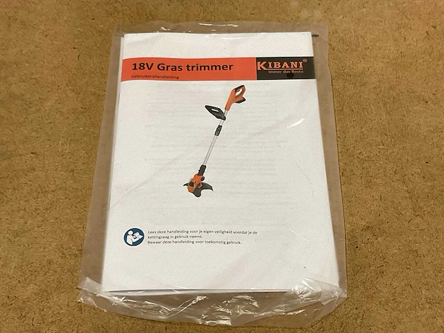 Kibani gtcb1842 grastrimmer 18 v - afbeelding 6 van  6