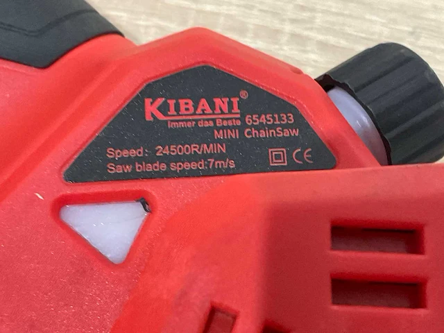 Kibani mini kettingzaag - afbeelding 8 van  8