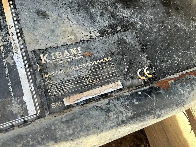 Kibani wpgp1603 hogedrukreiniger - afbeelding 8 van  8