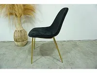 Kick collection - eetkamerstoel velvet (4x) - afbeelding 3 van  4