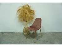 Kick collection - eetkamerstoel velvet (4x) - afbeelding 1 van  4