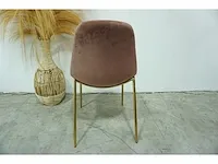 Kick collection - eetkamerstoel velvet (4x) - afbeelding 4 van  4