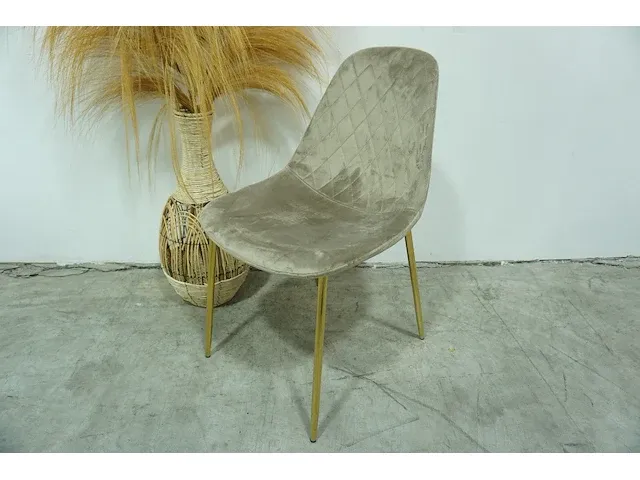 Kick collection - eetkamerstoel velvet (4x) - afbeelding 2 van  4