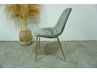 Kick collection - eetkamerstoel velvet (6x) - afbeelding 3 van  4