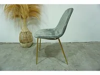 Kick collection - eetkamerstoel velvet (6x) - afbeelding 3 van  4