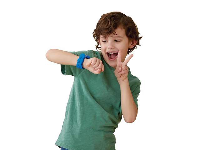 Kidizoom smartwatch dx2 voor jongens en meisjes van 5 tot 13 jaar nederlands gesproken blauw - afbeelding 4 van  4