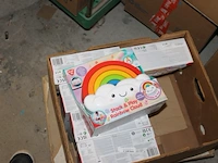 Kids speelgoed regenboog 6 stuks - afbeelding 1 van  3
