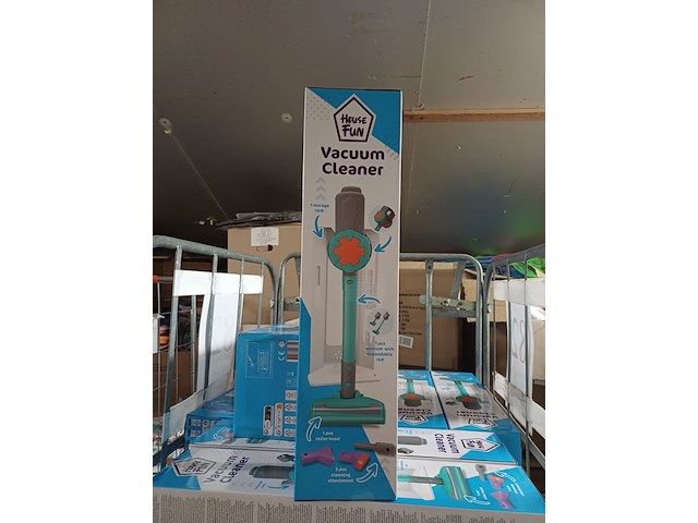 Kids stofzuiger set doos lichte bkeus - afbeelding 2 van  9