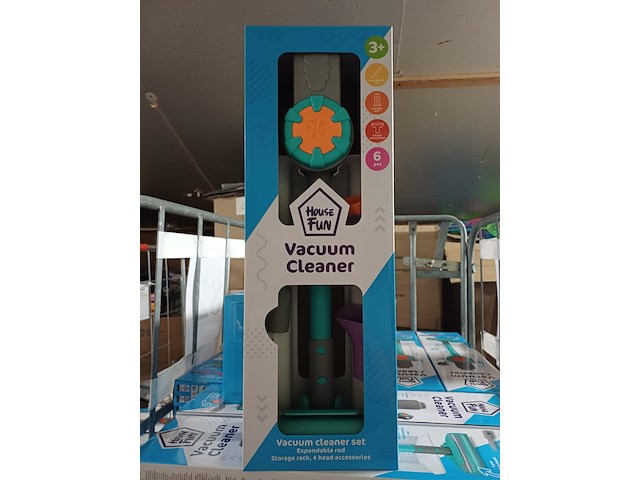 Kids stofzuiger set doos lichte bkeus - afbeelding 4 van  9