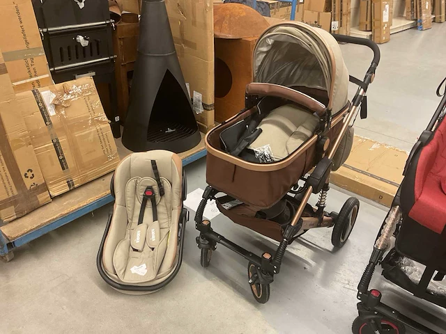 Kiduku 3 in 1 kinderwagen - afbeelding 1 van  6
