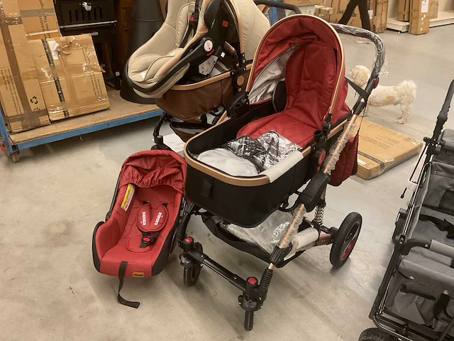Kiduku 3 in 1 kinderwagen - afbeelding 1 van  5