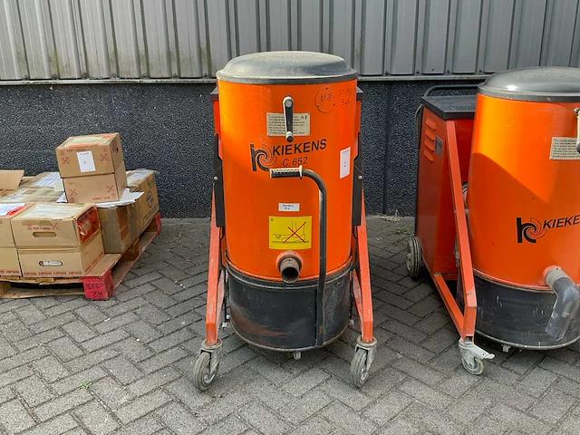 Kiekens c-652 industriële stofzuiger - afbeelding 2 van  5