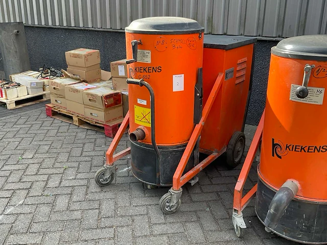 Kiekens c-652 industriële stofzuiger - afbeelding 3 van  5