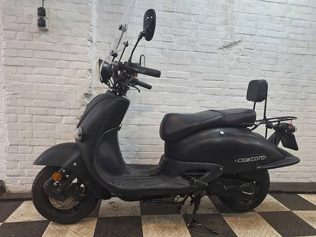 Killerbee torino custom grande retro 25 km snorscooter 4takt - afbeelding 1 van  7