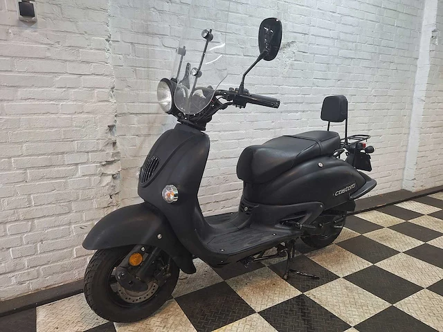 Killerbee torino custom grande retro 25 km snorscooter 4takt - afbeelding 2 van  7
