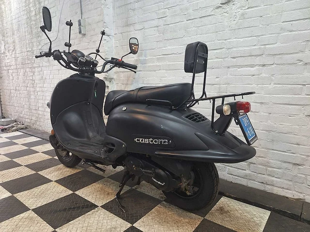 Killerbee torino custom grande retro 25 km snorscooter 4takt - afbeelding 3 van  7