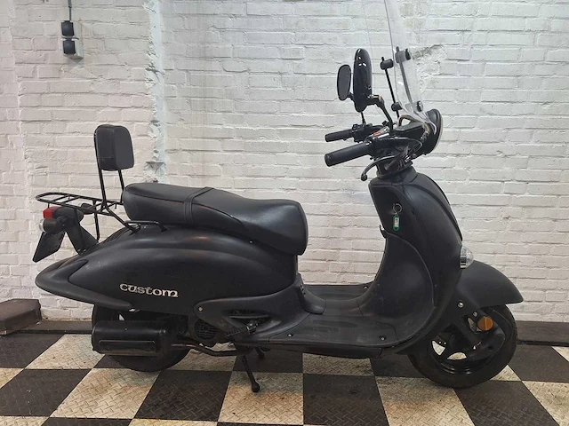 Killerbee torino custom grande retro 25 km snorscooter 4takt - afbeelding 6 van  7