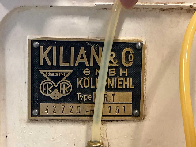 Killian rt 20 tablet persmachine - afbeelding 7 van  15