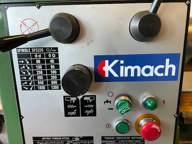 Kimach universele draaibank - afbeelding 2 van  11