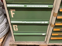 Kind werkplaatskast met machine onderdelen - afbeelding 3 van  8