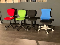 Kinder bureaustoel (4x) - afbeelding 2 van  6