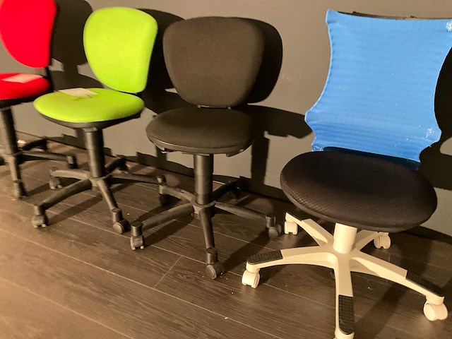 Kinder bureaustoel (4x) - afbeelding 4 van  6