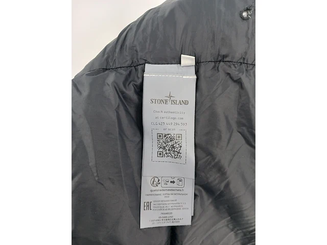 Kinder jas, maat 14/170, stone island, puffer jacket - afbeelding 2 van  11