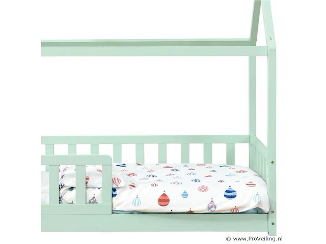 Kinderbed marli - 80 x 160 cm - mint - afbeelding 4 van  6
