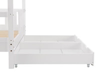 Kinderbed marli - 80 x 160 cm - wit - incl. bedlades - afbeelding 7 van  16