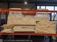 Kinderbed vw t1 hout peacesleepers met wandplankje - afbeelding 3 van  11