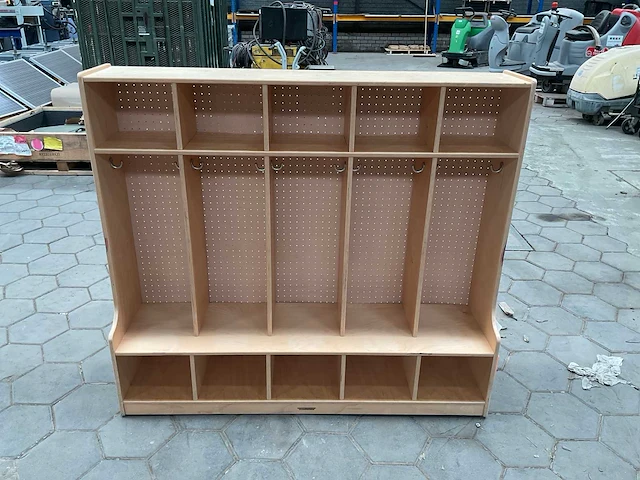 Kinderen jas/tas/schoenen kast (3x) - afbeelding 2 van  5