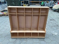 Kinderen jas/tas/schoenen kast (3x) - afbeelding 2 van  5