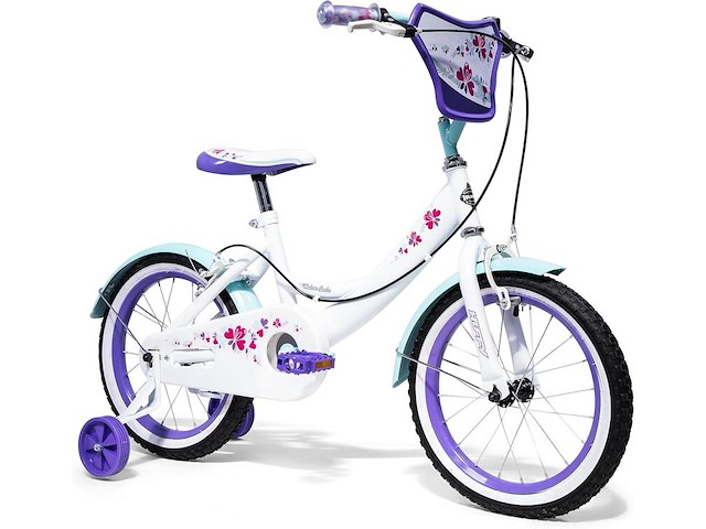 Kinderfiets 16 inch huffy, crème soda - afbeelding 1 van  5