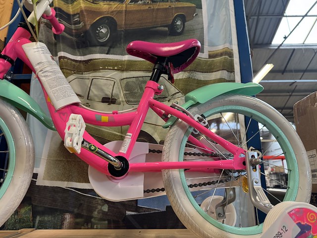 Kinderfiets barbie 16 inch - afbeelding 4 van  7