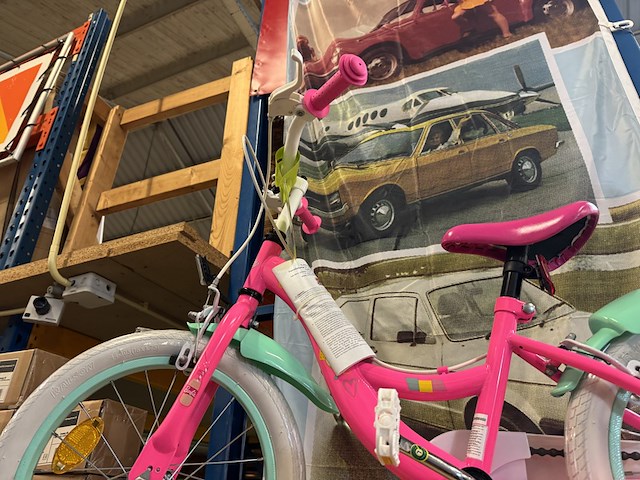 Kinderfiets barbie 16 inch - afbeelding 5 van  7