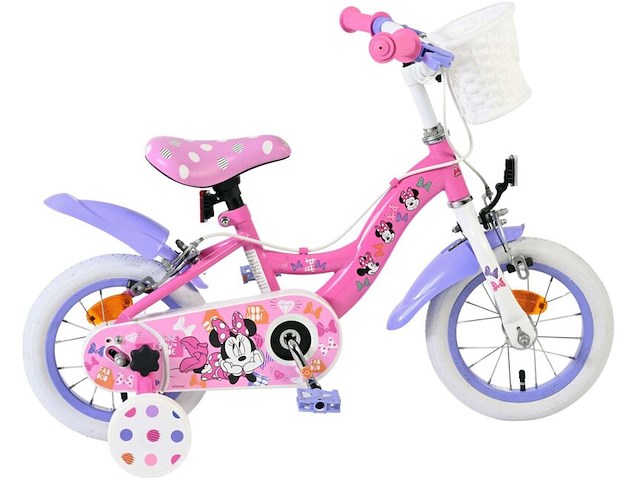 Kinderfiets disney minnie 12 inch volare - afbeelding 1 van  4