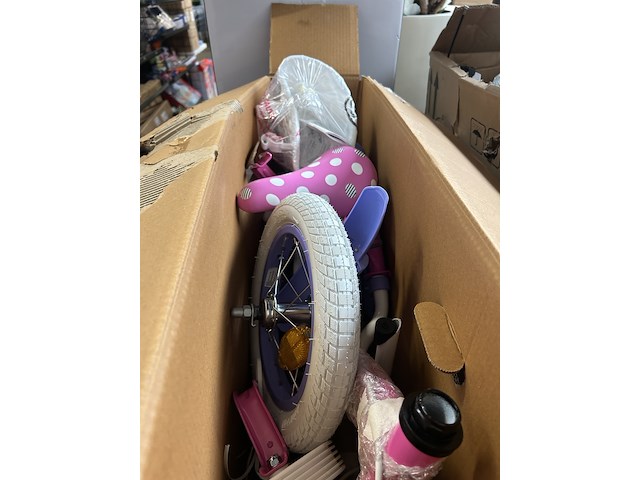 Kinderfiets disney minnie 12 inch volare - afbeelding 4 van  4