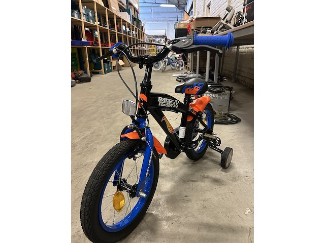 Kinderfiets hot wheels race team - afbeelding 2 van  8