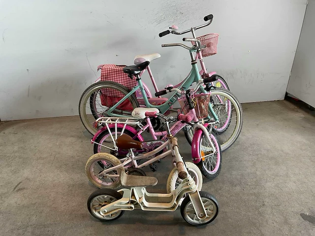 Kinderfiets (meisjes) (3x) - afbeelding 2 van  2