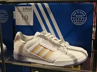 Kindersneaker adidas continental 80 stripes j maat 37 1/3 - afbeelding 1 van  2